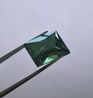 Grüner Turmalin 2.13 ct – 9x7 mm – facettiert – SBISEO Dok.