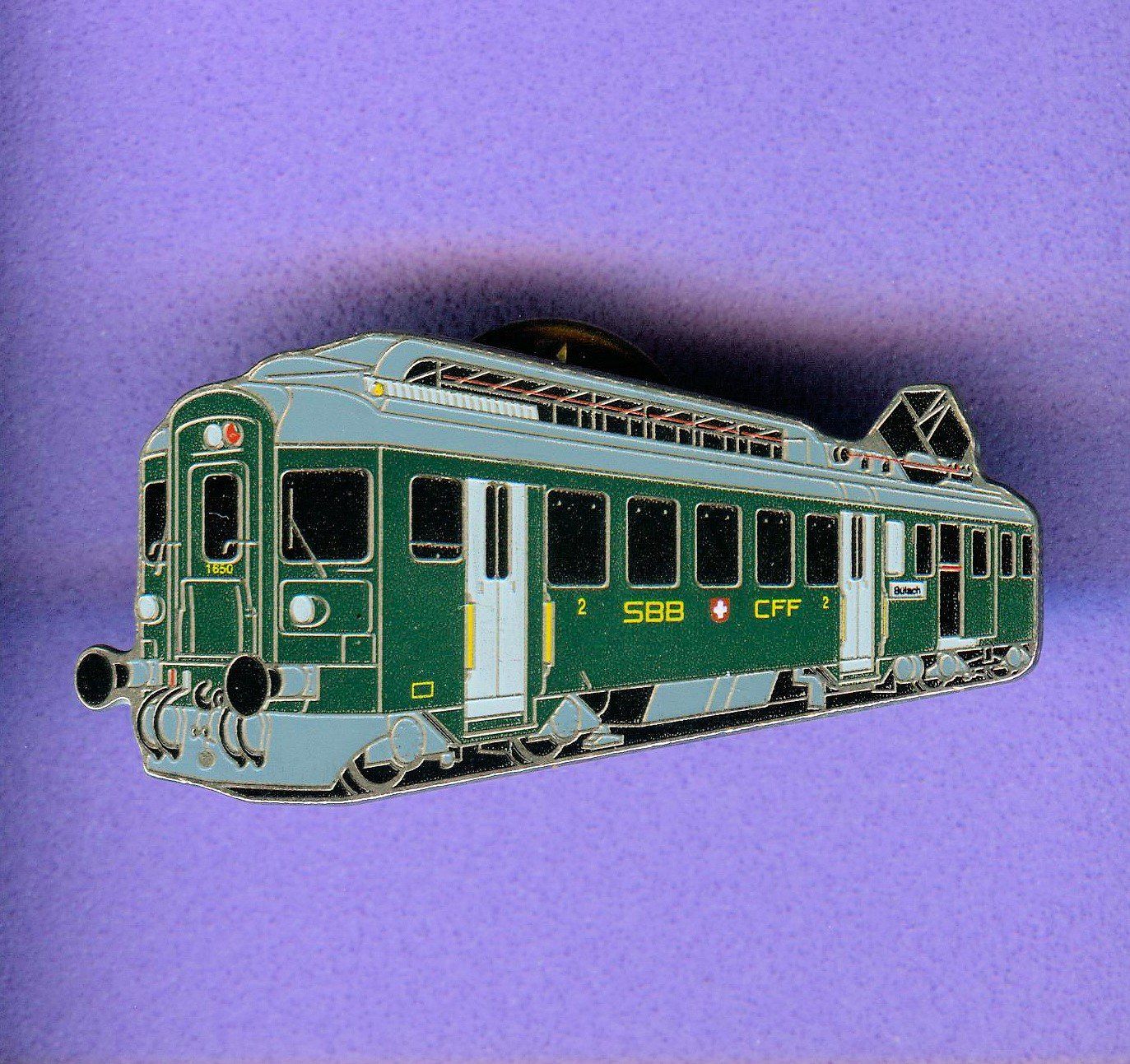 SBB/CFF/FFS Placchette & Badge: Schmid-Müller  BDe 4/4  Lim.1250 – Usato da Winterthur venduto da Sammleroase