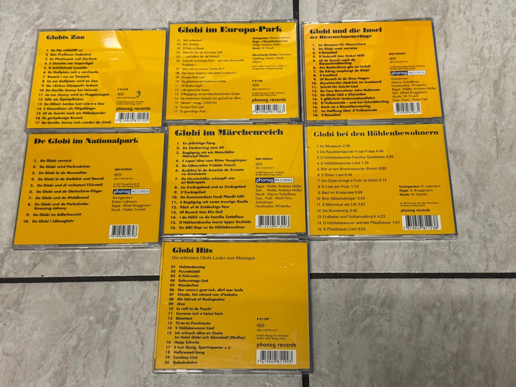 CDs: 7 Globi CD‘s – D'occasion à Kaiseraugst par Drasa 1