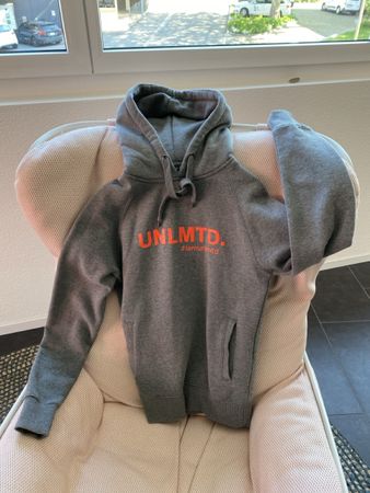 UNLMTD. Hoodie, Gr. XS, Grau, Top Zustand!