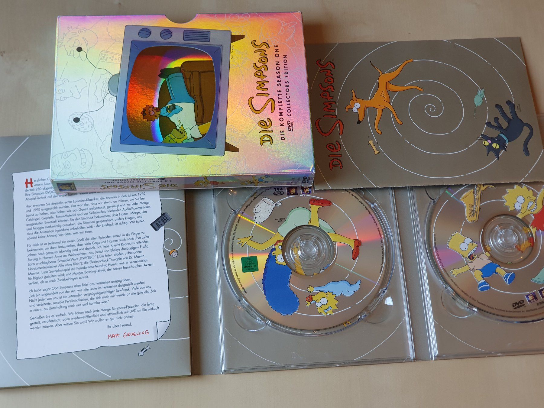Tutti i DVDs: Simpsons Season One – Usato da Stansstad venduto da collectorsshop 2
