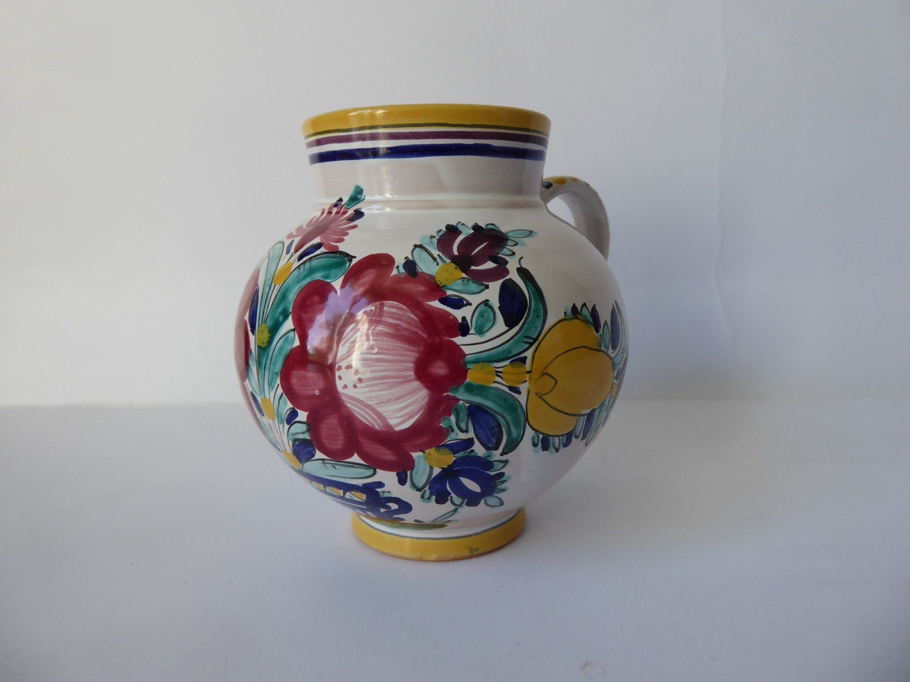 Vasi & Recipienti: Schöne Modra Keramik Vase, Slov., 11cm – Usato da Turbenthal venduto da Panau