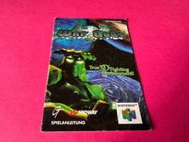 ANLEITUNG FÜR WAR GODS NINTENDO 64