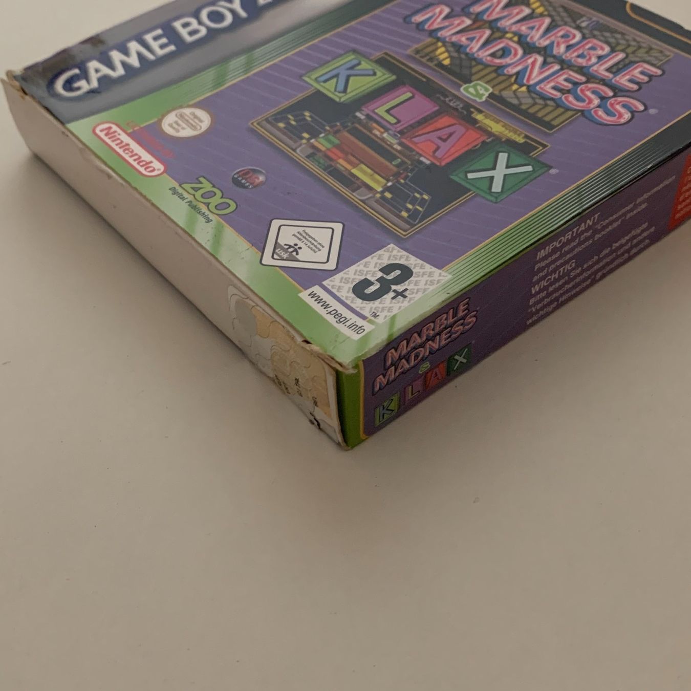 Nintendo Giochi: Marble Madness & Klax - GBA - OVP – Usato da Zürich venduto da Mephisto87 3
