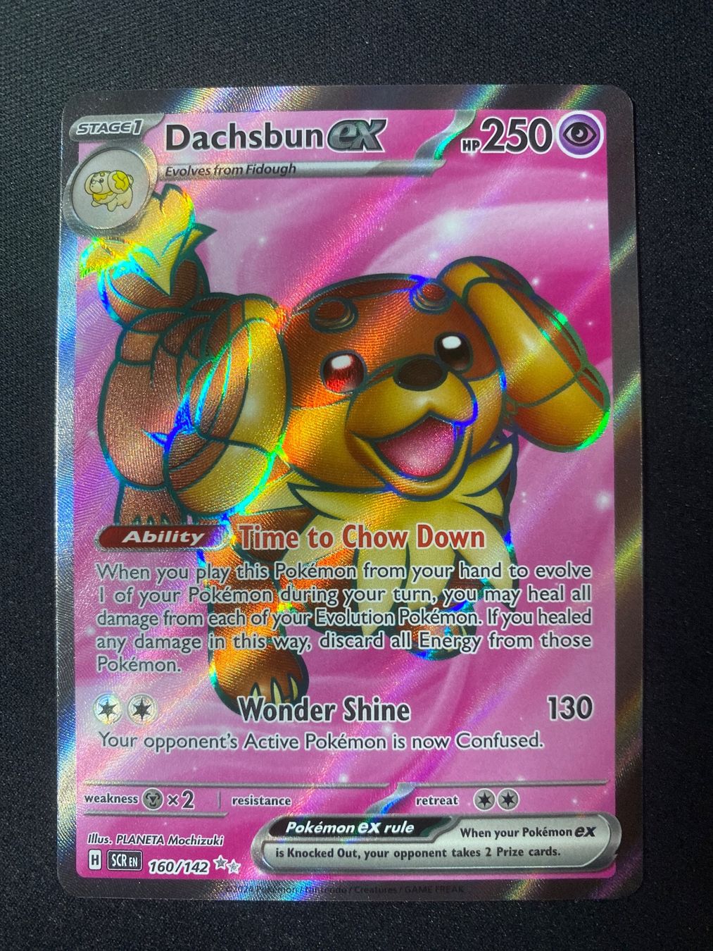 Pokémon Carte collezionabili: Dachsbun ex 160 - Backel ex - Stellar Crown - EN – Nuovo (secondo la descrizione) da Hausen AG venduto da Shrade