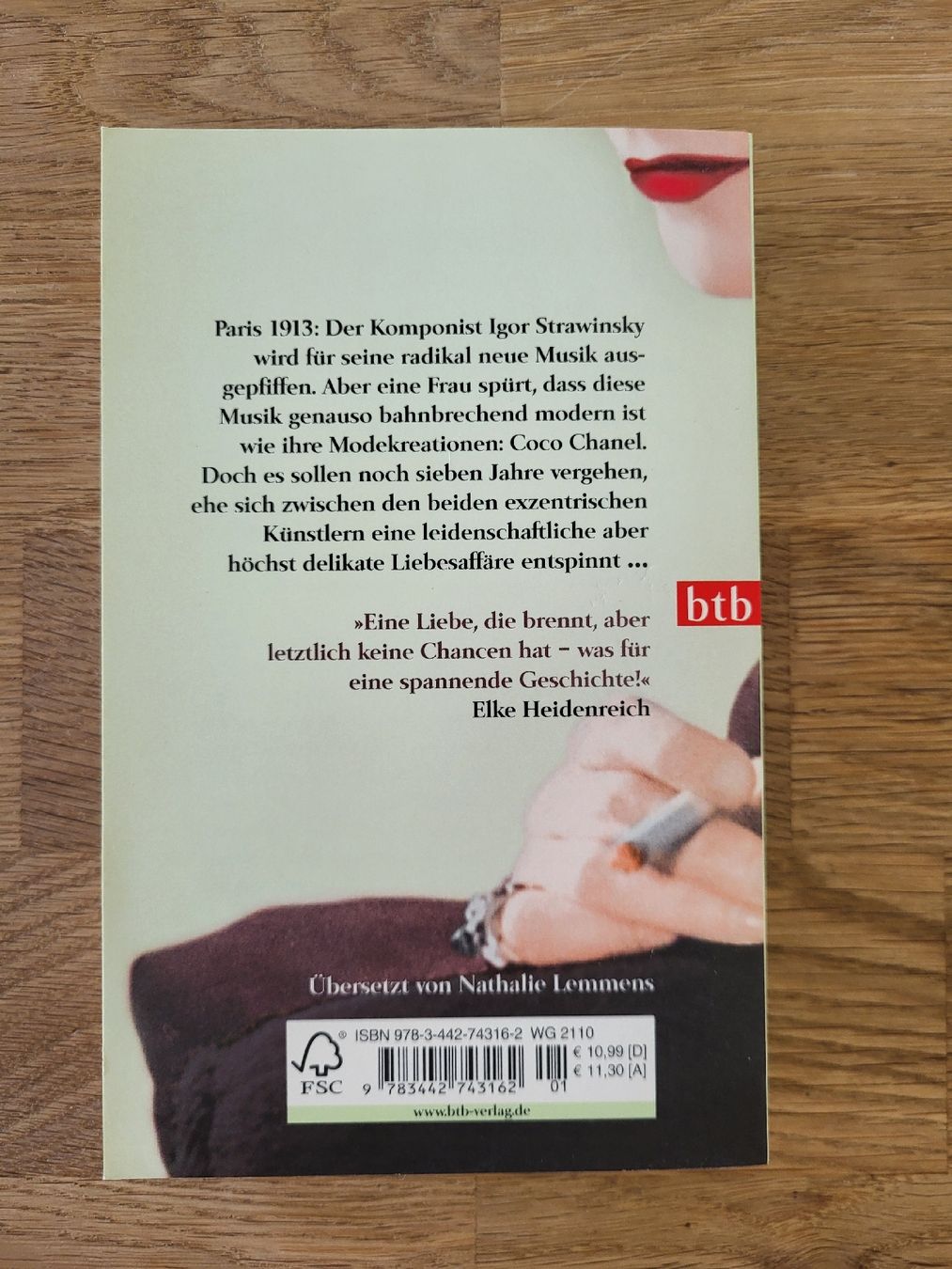 Bücher: Coco Chanel & Igor Strawinsky Roman Top Zustand! – Neu (gemäss Beschreibung) aus Amriswil von noe_z7wn 1