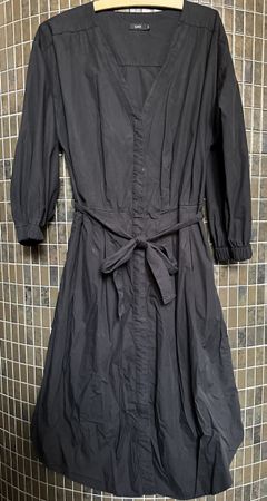 Closed Kleid Baumwolle Schwarz Grösse L guter Zustand