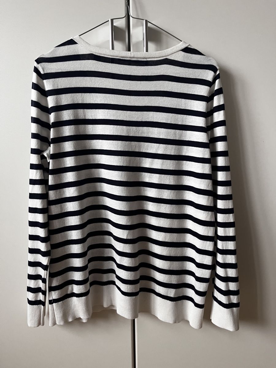 Esprit Maglioni & Felpe: Esprit Damenpullover Gr. L, blau-weiss gestreift – Usato da Zürich venduto da Kleanthy 1