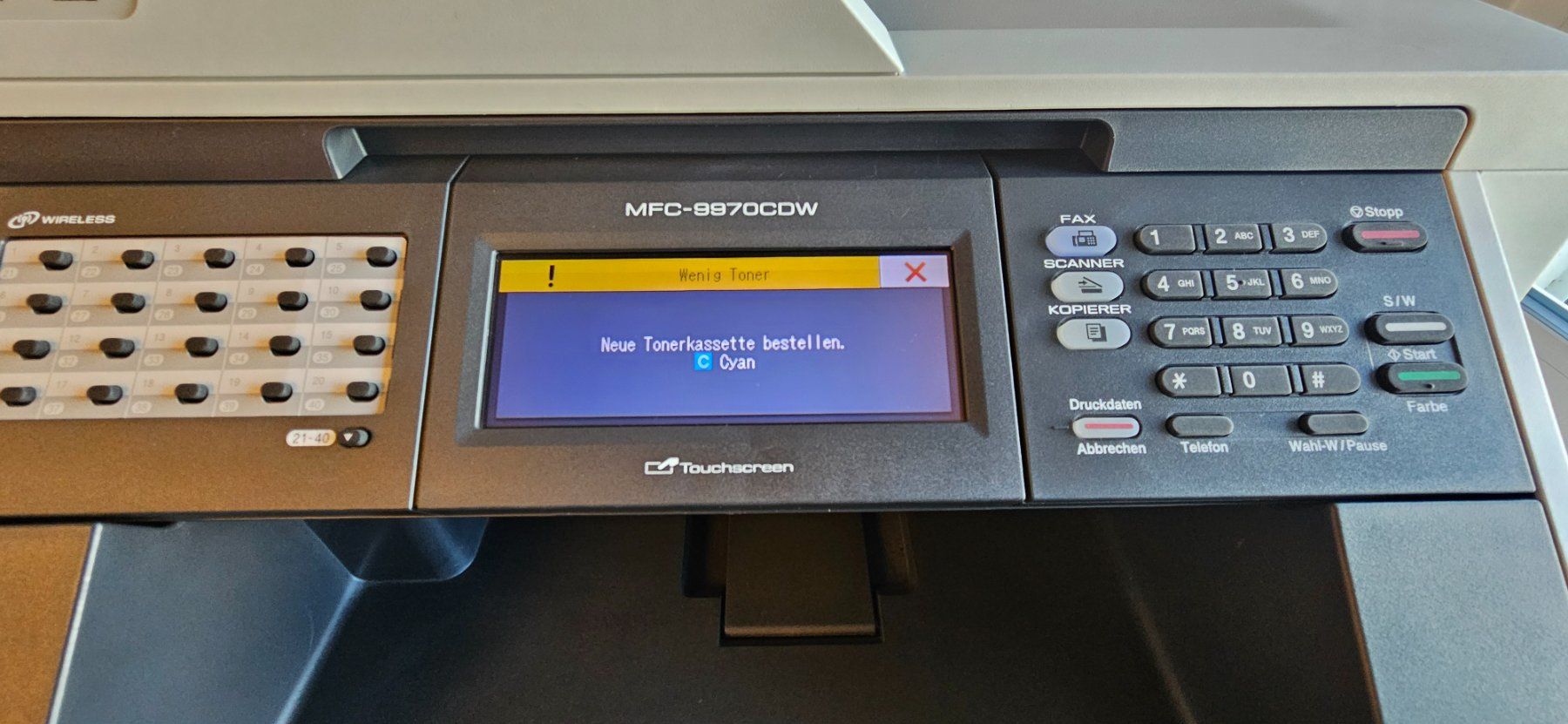 Brother Drucker: Brother MFC-9970CDW Farb-Laser Multifunktionsdrucker – Gebraucht aus Mettlen von Stinksogge 8
