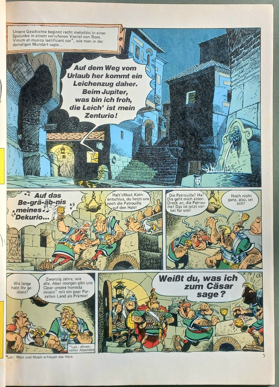 Fumetti: Comic - Asterix XXI - Das Geschenk Cäsars – Usato da Niederuzwil venduto da lubimaja 1