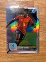Topps Bowman Chrome 1st Nico Williams Spanien Refractor