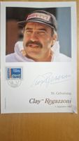 Clay Regazzoni, Original Autogramm auf Philswiss in Farbe