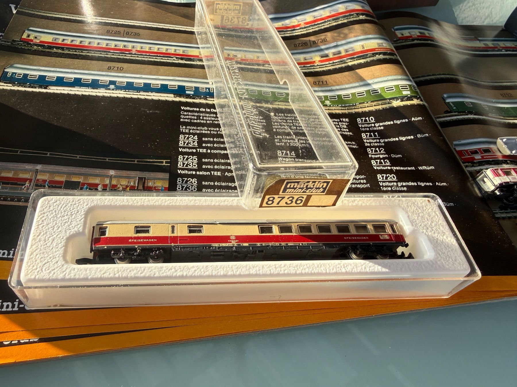 Märklin Modellini di ferrovie: DB, Voiture-restaurant TEE, Wrm – Usato da Chexbres venduto da rochecolombe