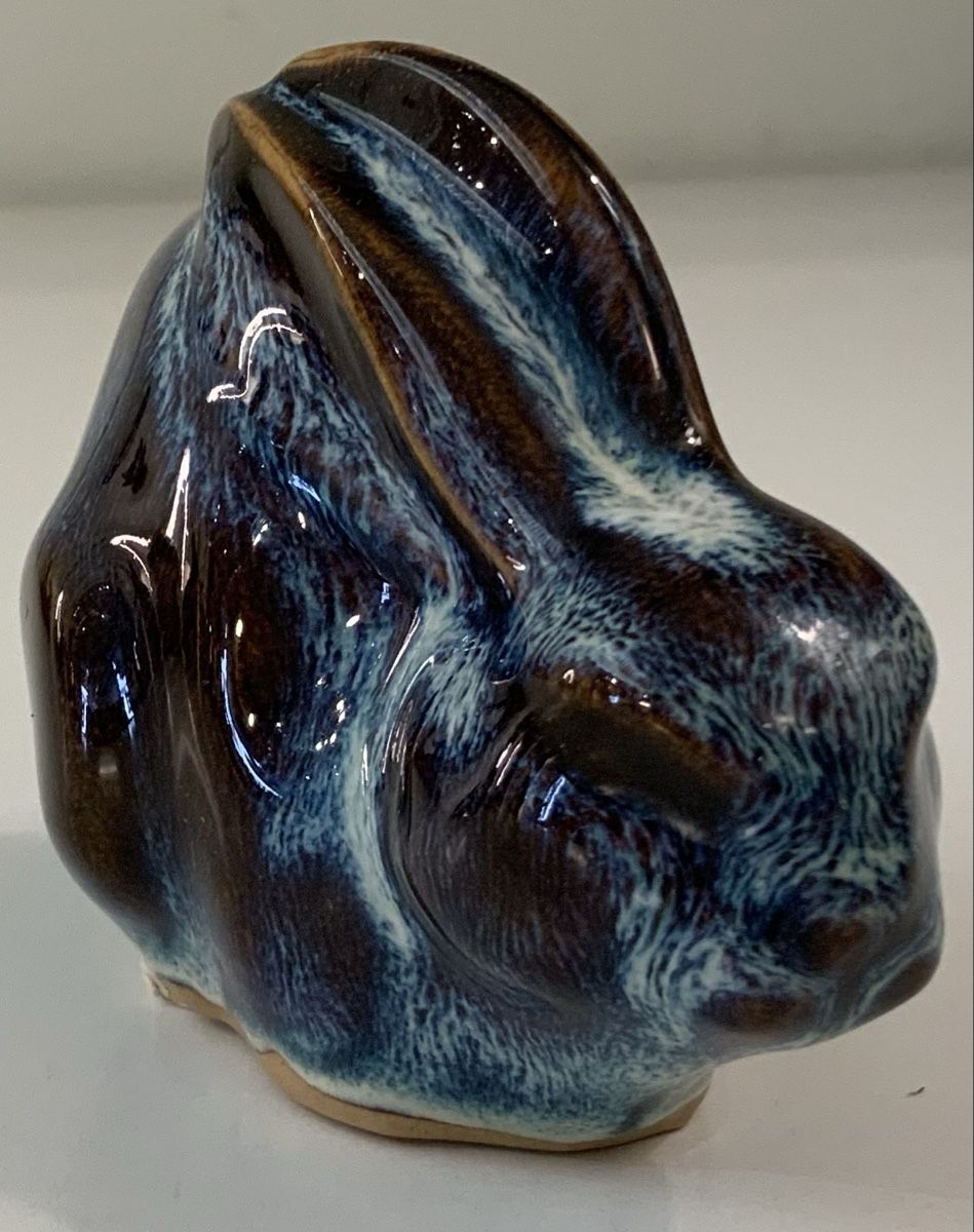 Statuette: Lot de trois lapins en céramique – Usato da rolle venduto da Tontonjulot 8
