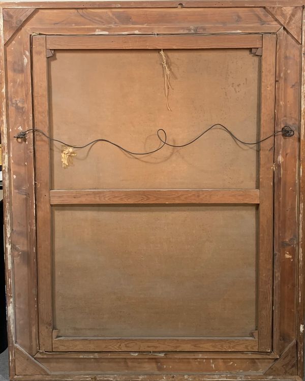 Philippe Sylvester 1896 grosses Gemälde von einer Person Kaufen auf