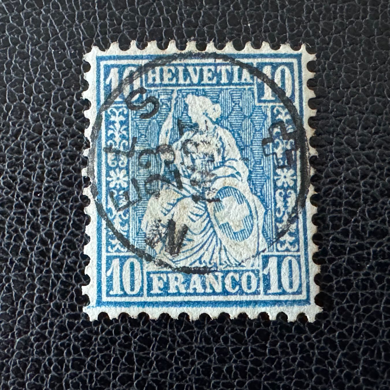 Tutti i francobolli: 3 Sitzende Helvetia, gestempelt – Usato da Stallikon venduto da HILDECH1 1