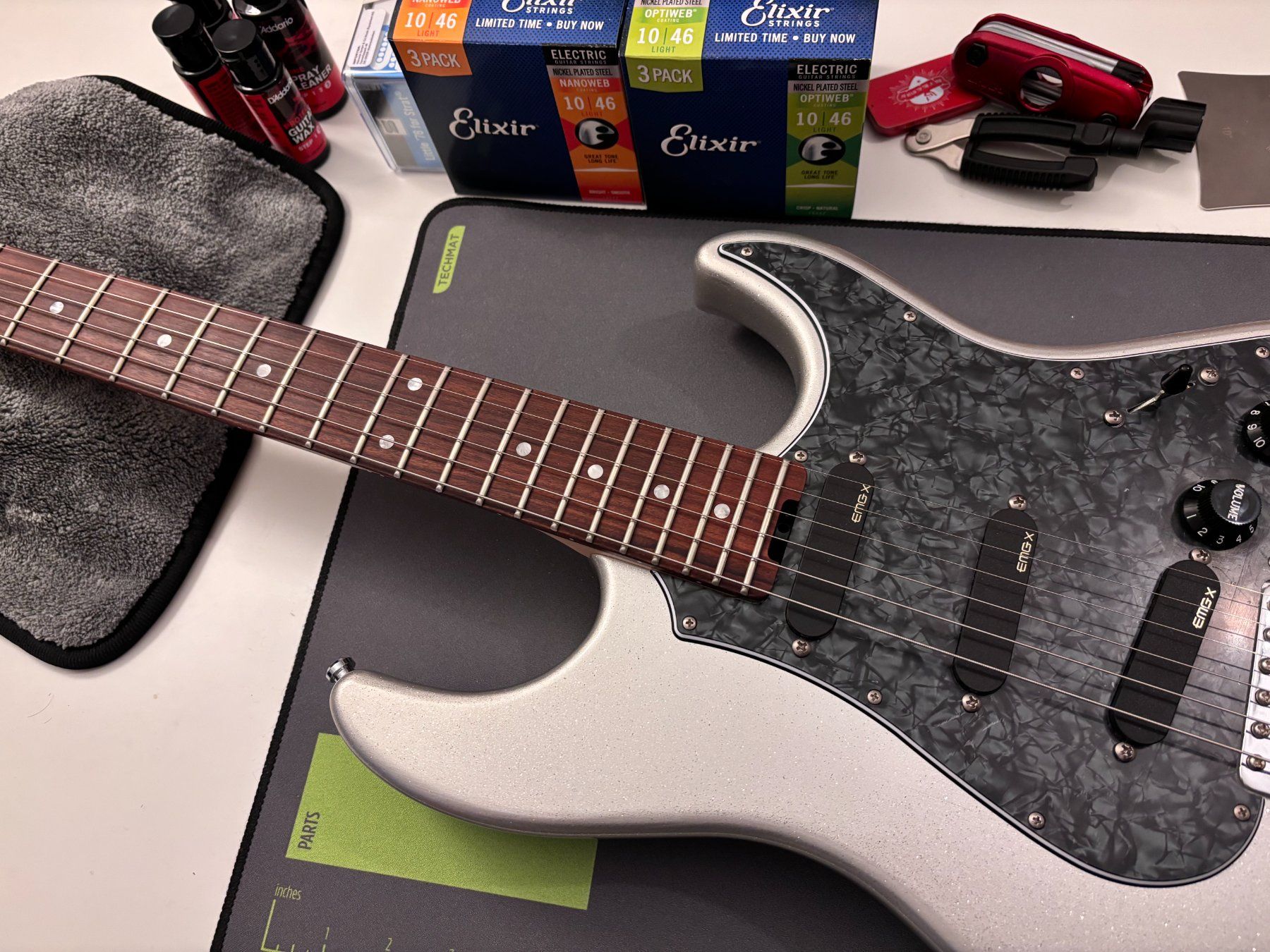 Esp Strumenti musicali: ESP Edwards E-SNAPPER TO -Royal Silver- Made in Japan – Usato da Zürich venduto da cri_858r