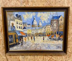 Original Öl Gemälde von LIRONI (Paris) ca. 80 x 60 cm