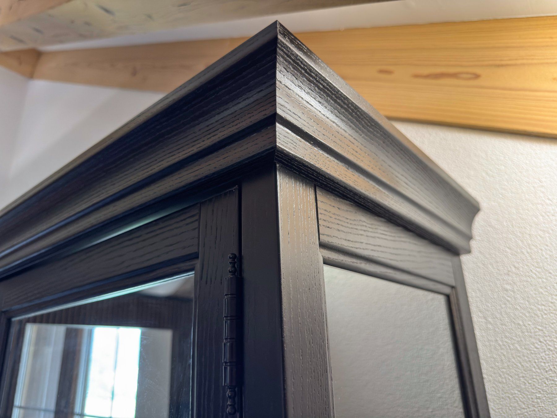 Ikea Vetrine: IKEA MALSJÖ Vitrine in Schwarz – Usato da Flums venduto da gasella 2