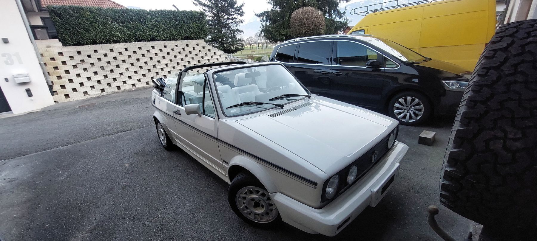 VW Automobili: vw golf 1 cabriolet – Usato da Muraz (Collombey) venduto da Celine-v81 5
