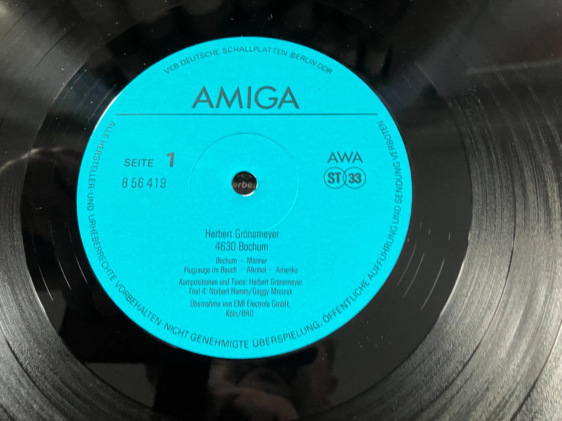 Dischi in vinile: Herbert Grönemeyer – Usato da Aarwangen venduto da Jukebox3 7