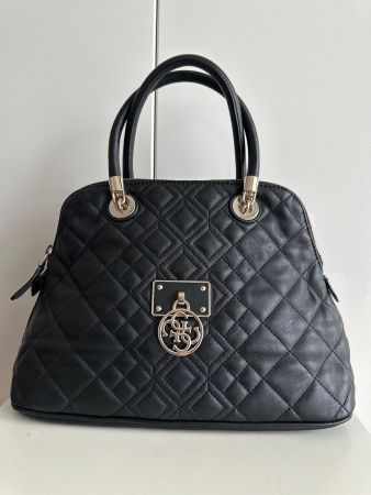 Sehr schöne Guess Handtasche black/silver - NP CHF 140!
