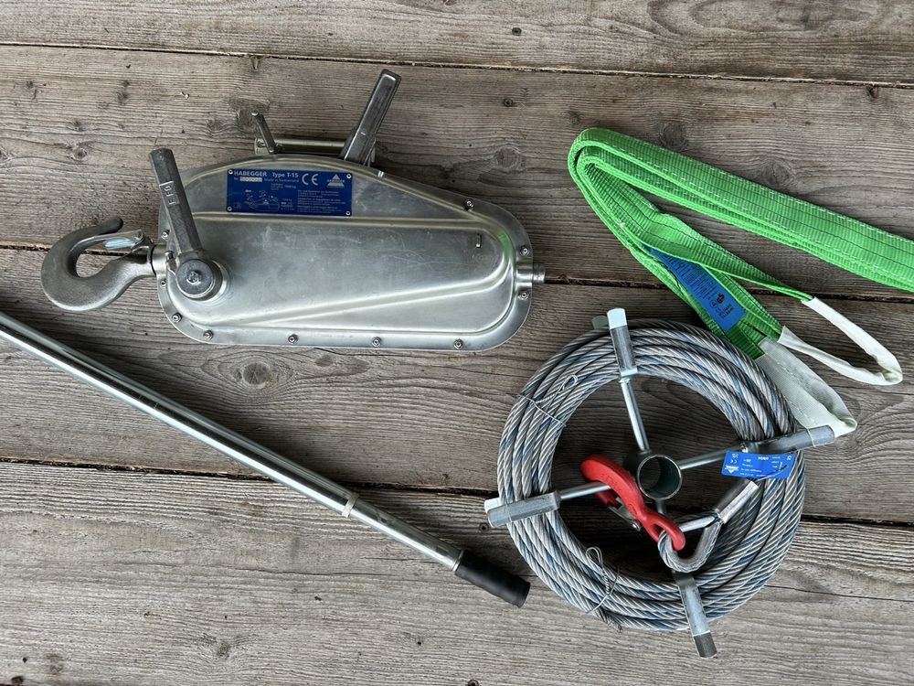 Habegger T15 Seilzug neues Seil (Gebraucht) in Schenkon für CHF 740 ...