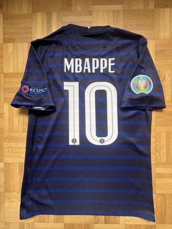 Original Mbappe Frankreich 2020 Euro Trikot M