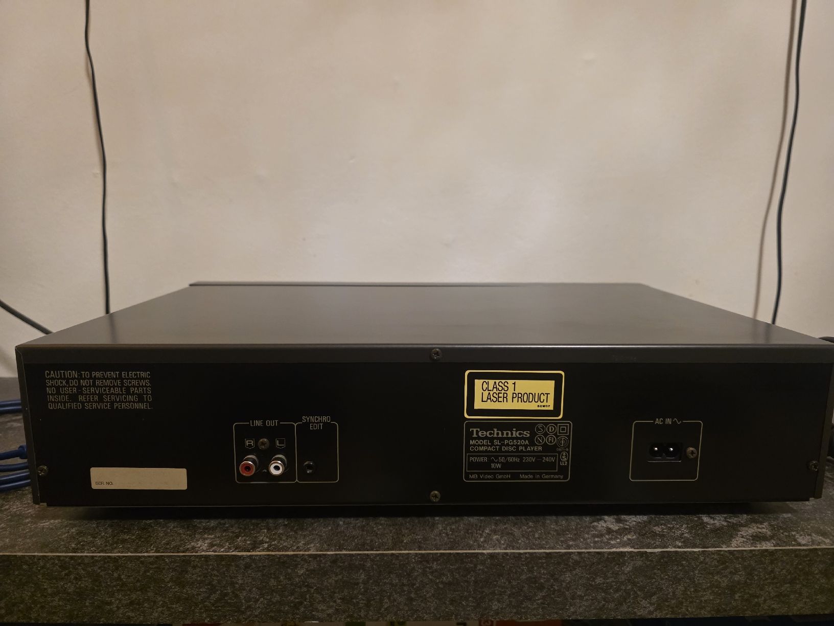 CD: Technics SL-PG520A CD-Player – Usato da Root venduto da dam_k55b 3