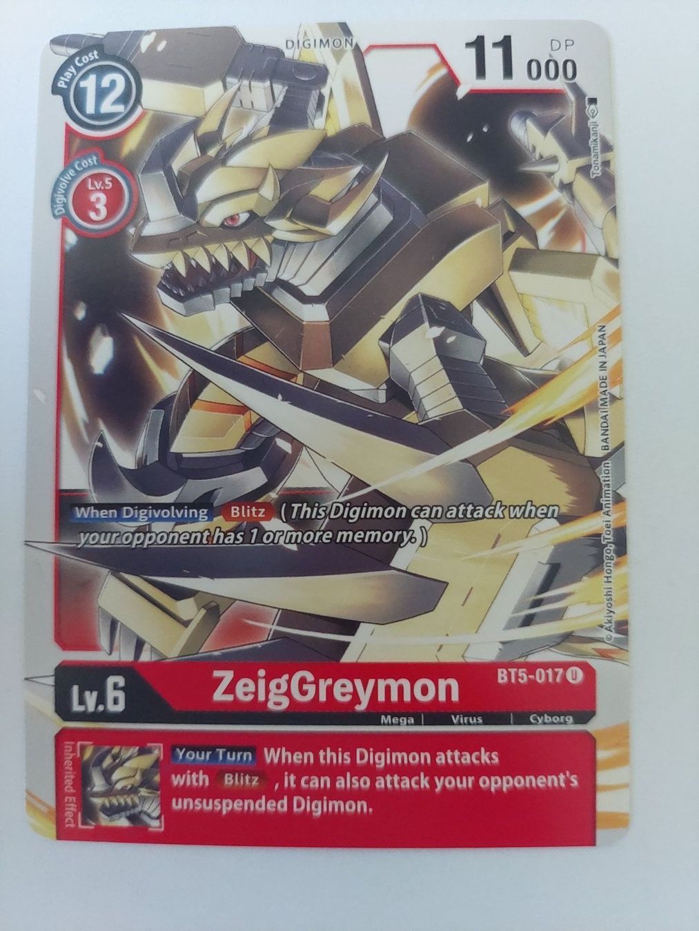 Cartoline: ZeigGreymon – Nuovo (secondo la descrizione) da Köniz venduto da Toyscollect