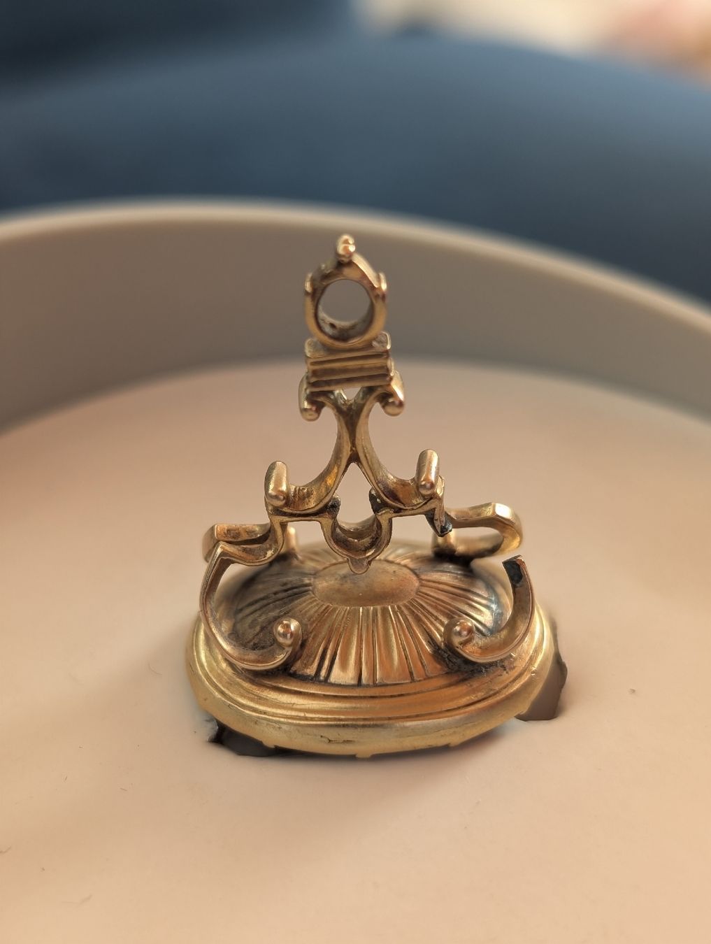 Ciondoli: Cachet sigillaire d'époque médiéval "Gold" – Usato da Daillens venduto da cla_sj2w 2