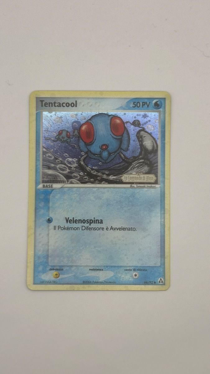 Pokémon Sammelbilder & Trading cards: Tentacool Ex legend maker holo reverse 66/92 – Gebraucht aus Belprahon von Rob_ain