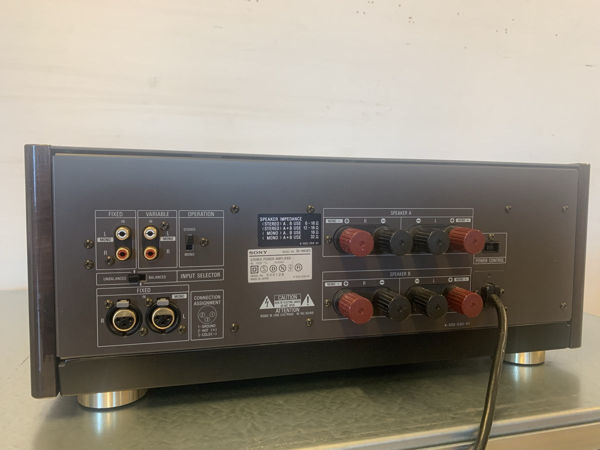 Sony Amplificatori: Sony TA-N80ES Stereo Endstufe – Usato da Zürich venduto da siri_zh 1