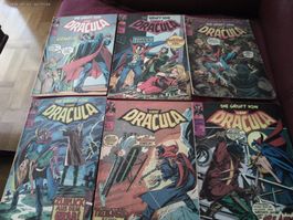 6x Graf Dracula Comics WILLIAMS VERLAG (70ER JAHR)