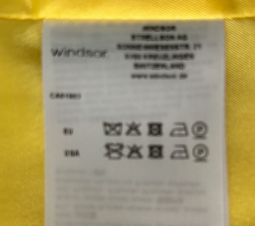 Windsor Jacken: Windsor Blazer maisgelb Vollfutter — EU 38 – Gebraucht aus Bottmingen von Merkur_Basel 7