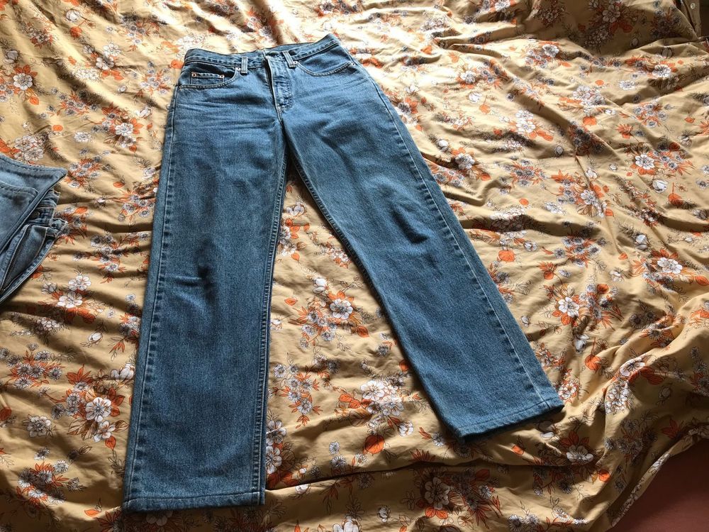 PURPLE LILY JEANS ♥ B- WARE ♥ BLAU / KHAKI ♥ W 40 - 54 ♥ NEU ♥ CARGO