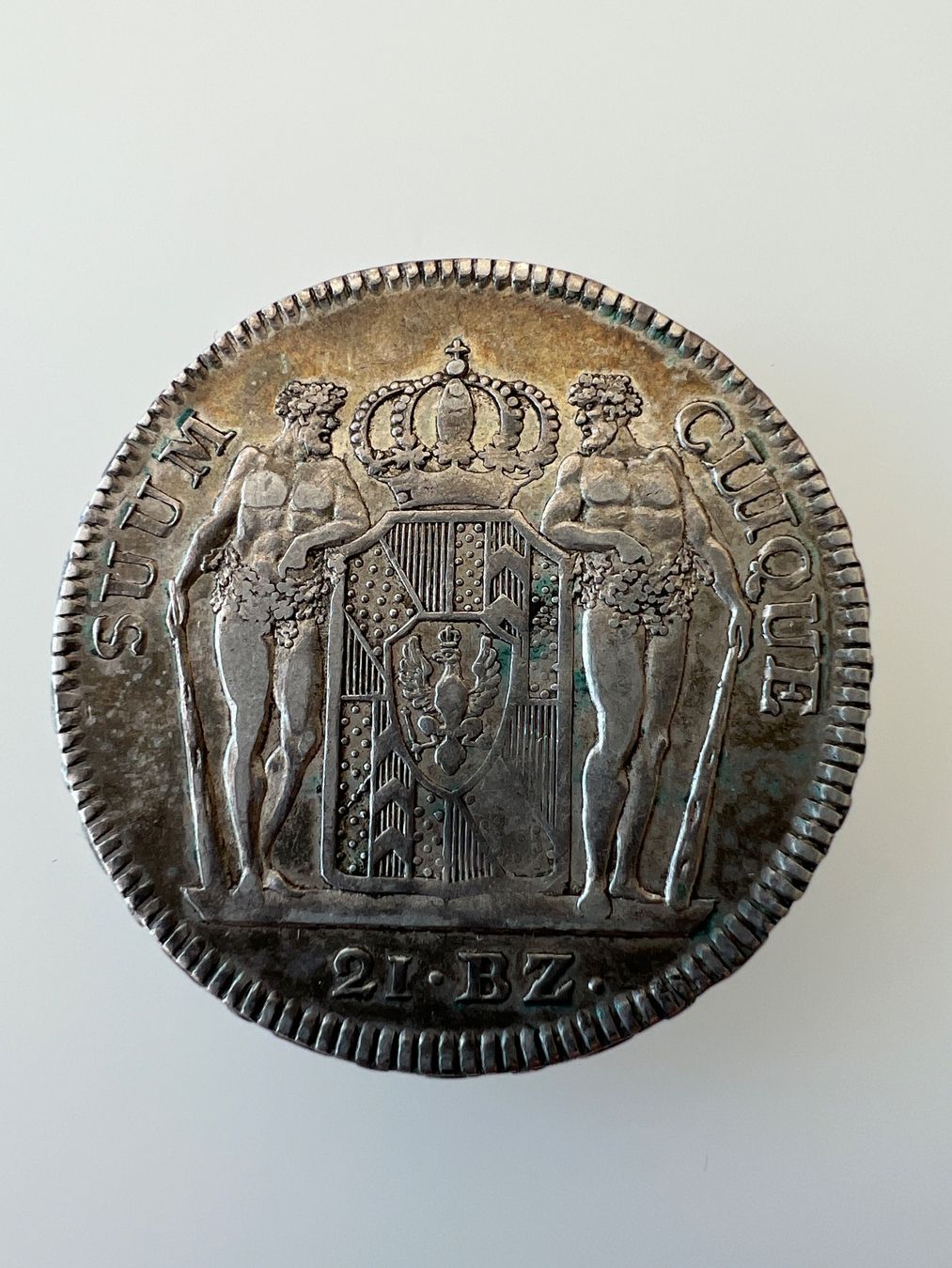 Tutti le monete: Neuenburg 21 Batzen Halbtaler 1799 – Usato da Schaffhausen venduto da schatzkiste69