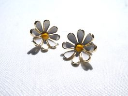 Ohrstecker Gänseblümchen,  Modeschmuck / Neu