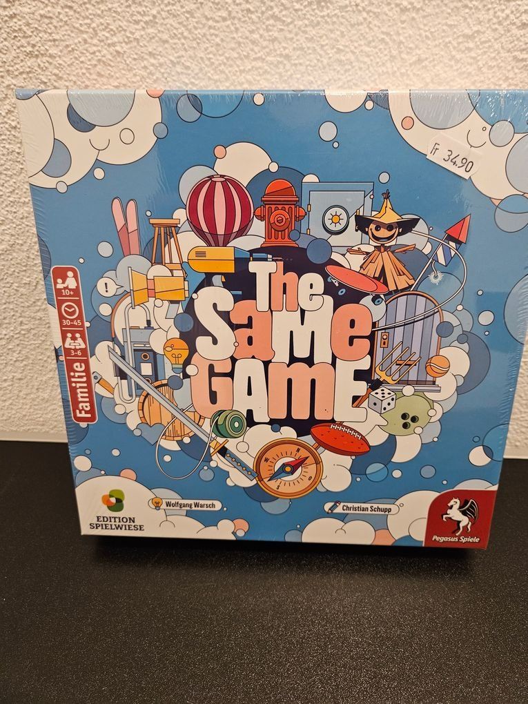 Pegasus Spiele Giochi: Neu - Pegasus Spiele - The Same Game – Nuovo e nell'imballaggio originale da Dagmersellen venduto da Jarsetz_Restposten