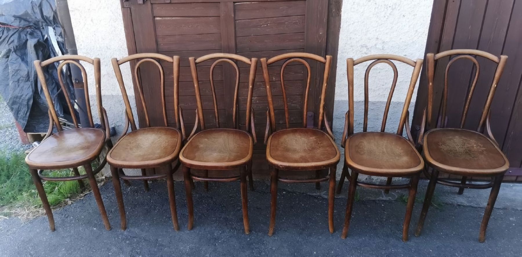 Horgen Glarus Stühle: Antike Stühle E. Baumann Horgen ( Glarus) – Gebraucht aus Zürich von Reni8048