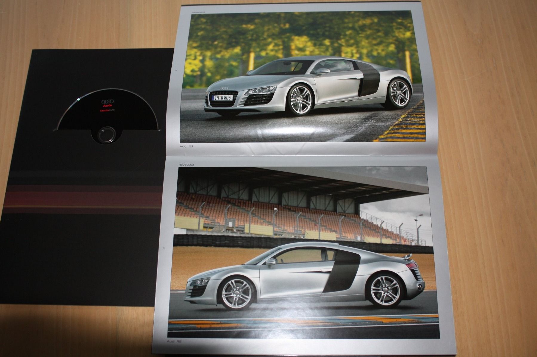 Audi Dokumente: Audi R8 Pressemappe/CD 9/2006 – Gebraucht aus Wikon von erwin400 4