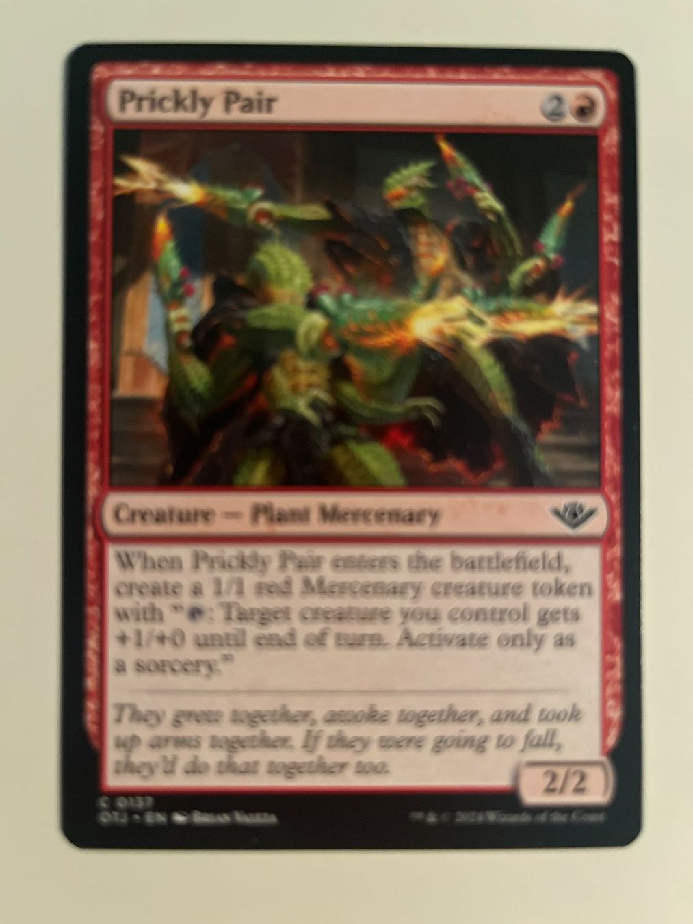 Magic The Gathering Carte collezionabili: 1 x Prickly Pair - Magic: The Gathering - MtG – Usato da Kriens venduto da Shadi1980