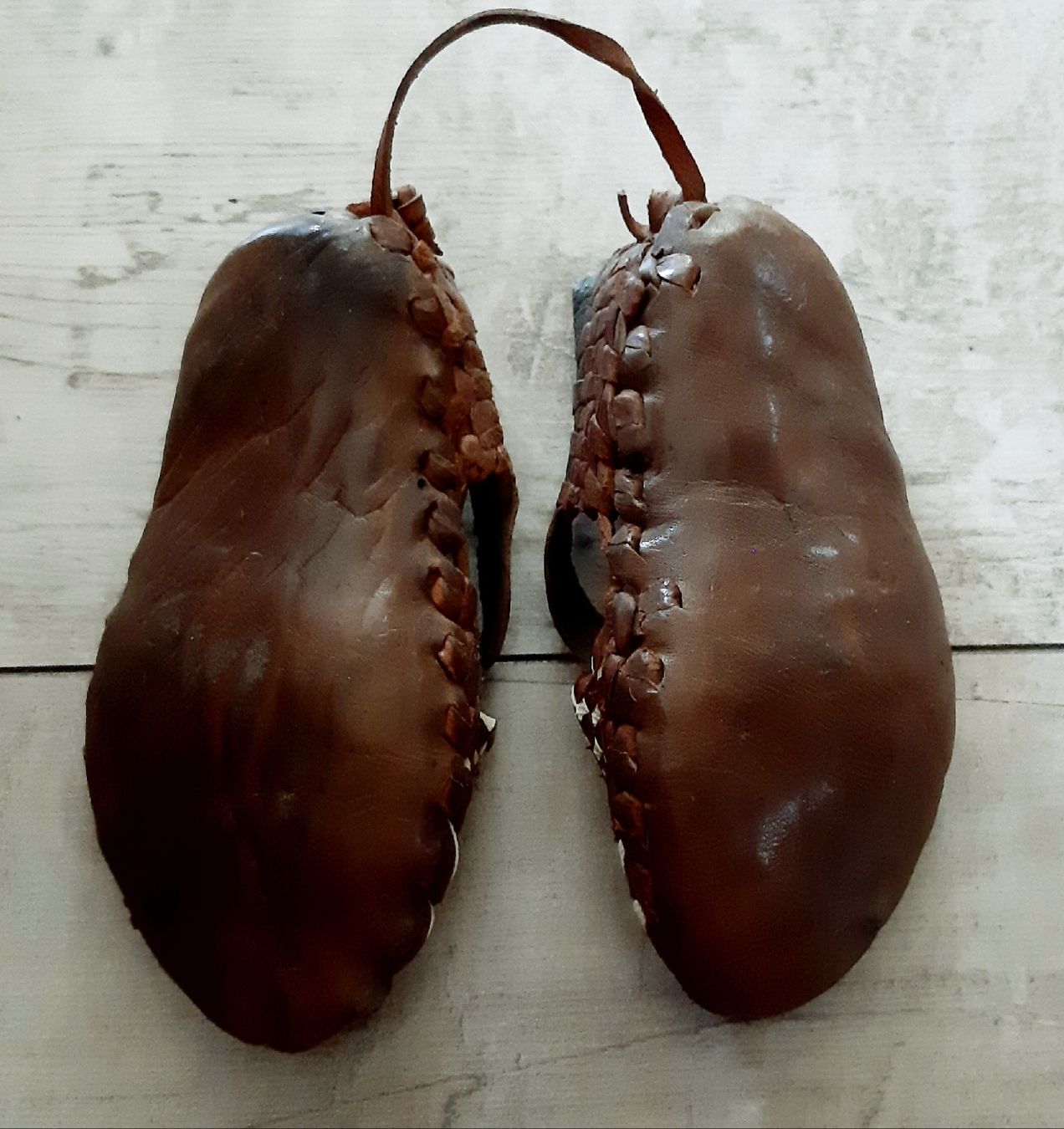 Chaussures garçon: Opanke  -  Opanka  -  Opanci  -  Deko  -  vintage – D'occasion à Tagelswangen par BrigittaC01 2