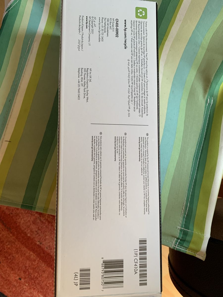 Hewlett Packard Druckerpatronen & Toner: Toner hp Laserjet CF410A – Neu (gemäss Beschreibung) aus Reinach BL von silas020 1