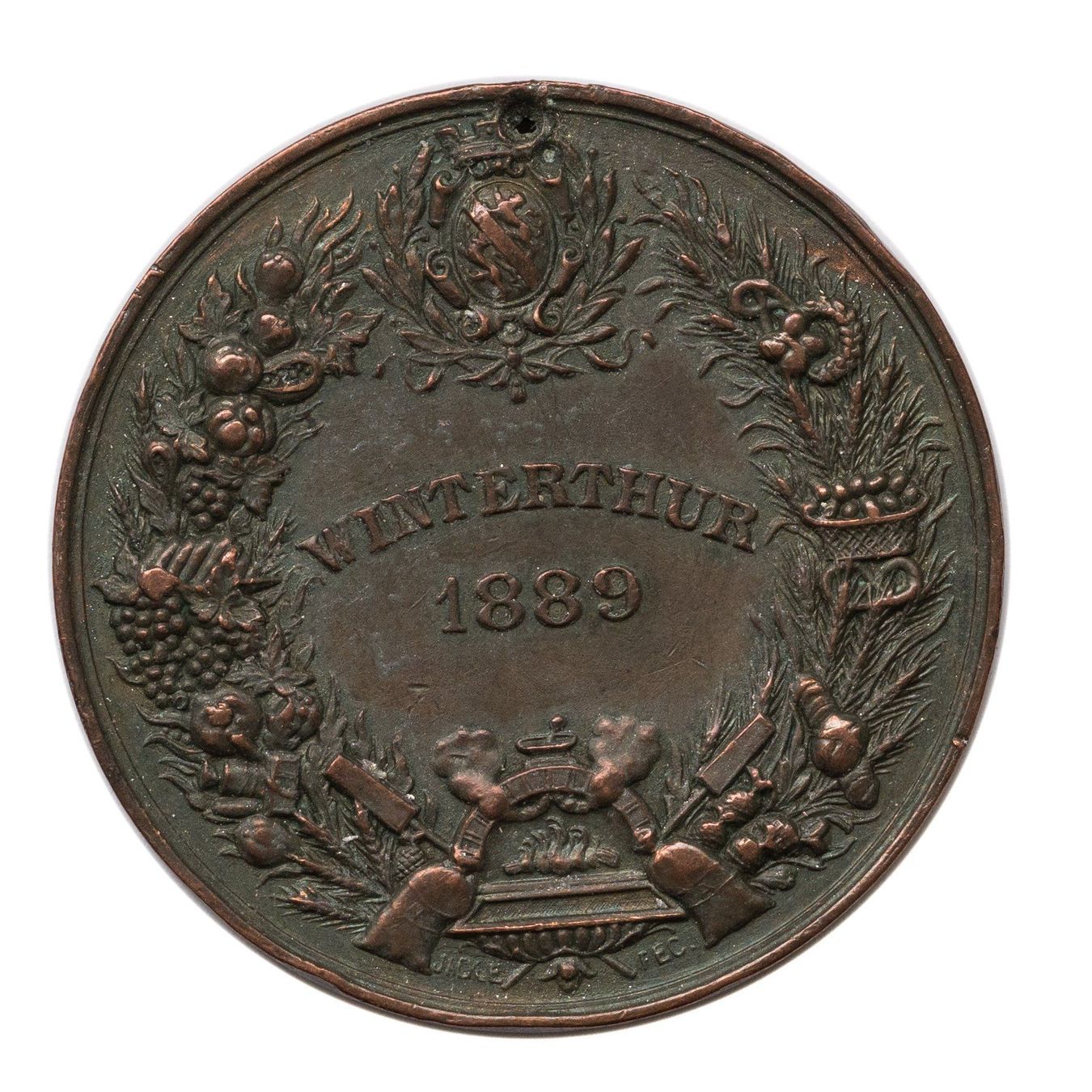 Médailles: Winterthur Bäcker Conditor Gewerbe 1889 – D'occasion à Rotkreuz par Swiss-Coins