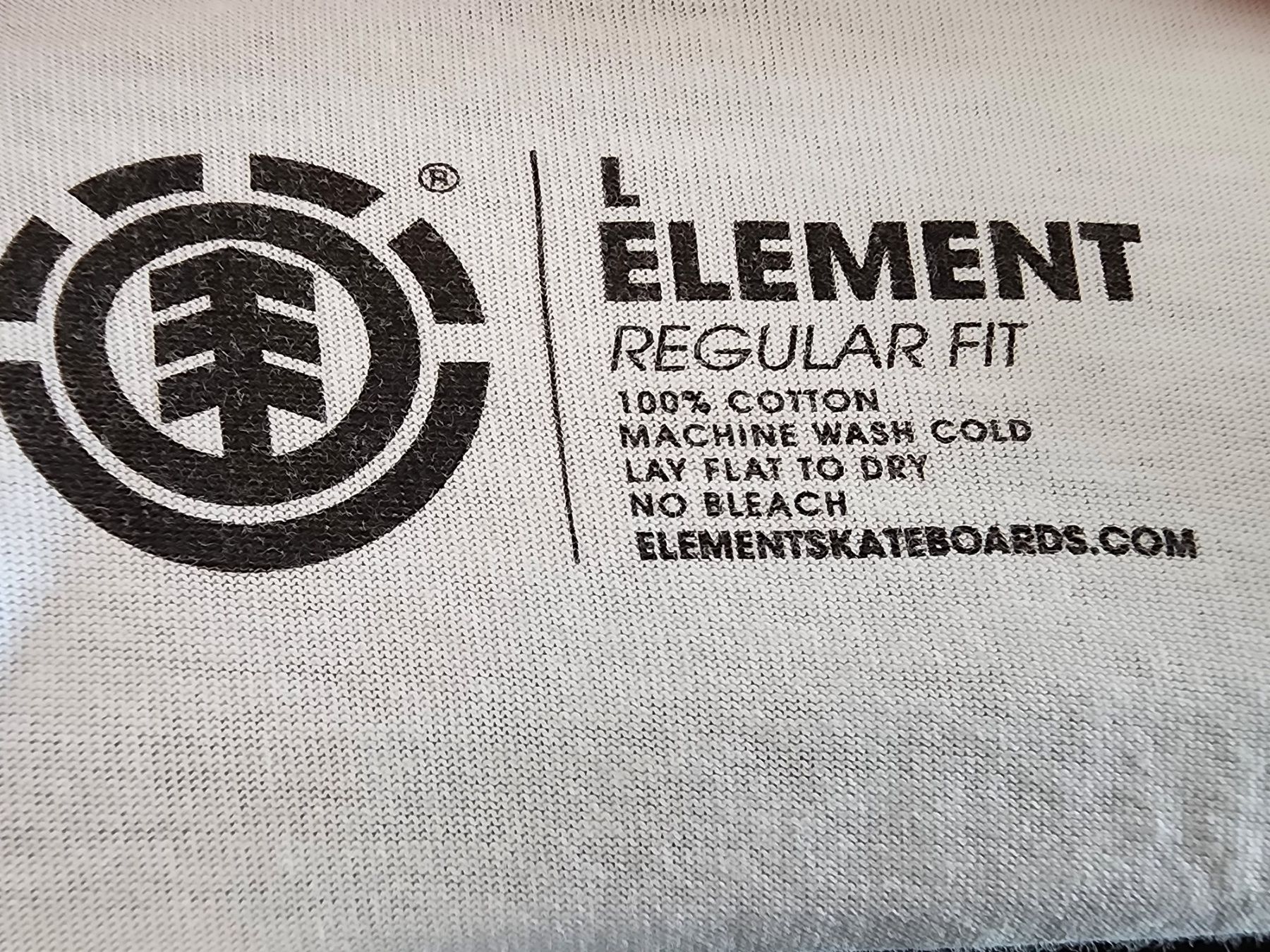 Element T-shirt: Langarmshirt Weiss Element L – Usato da Steinmaur venduto da rica_silva 2