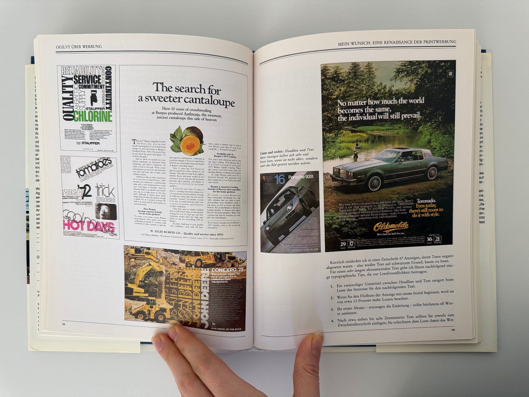 Bücher: David Ogilvy über Werbung 1984 – Gebraucht aus Bern von consign_agency 3
