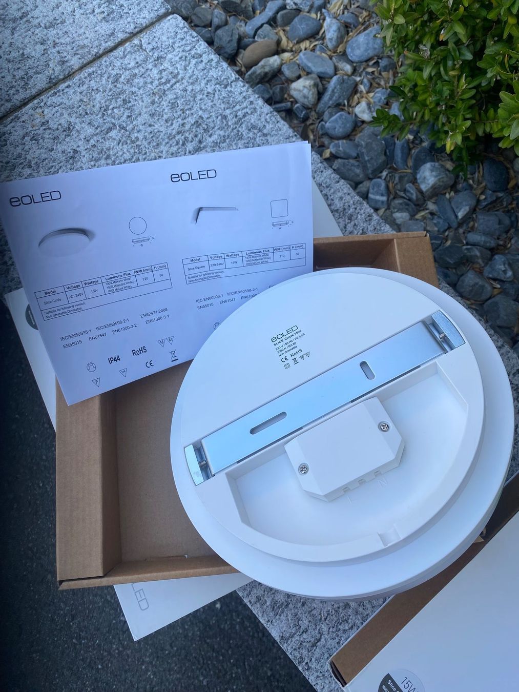 Kronleuchter & Deckenlampen: eoled Slice Circle Deckenleuchte 15W neu – Neu und originalverpackt aus BERNECK von kappi321 3