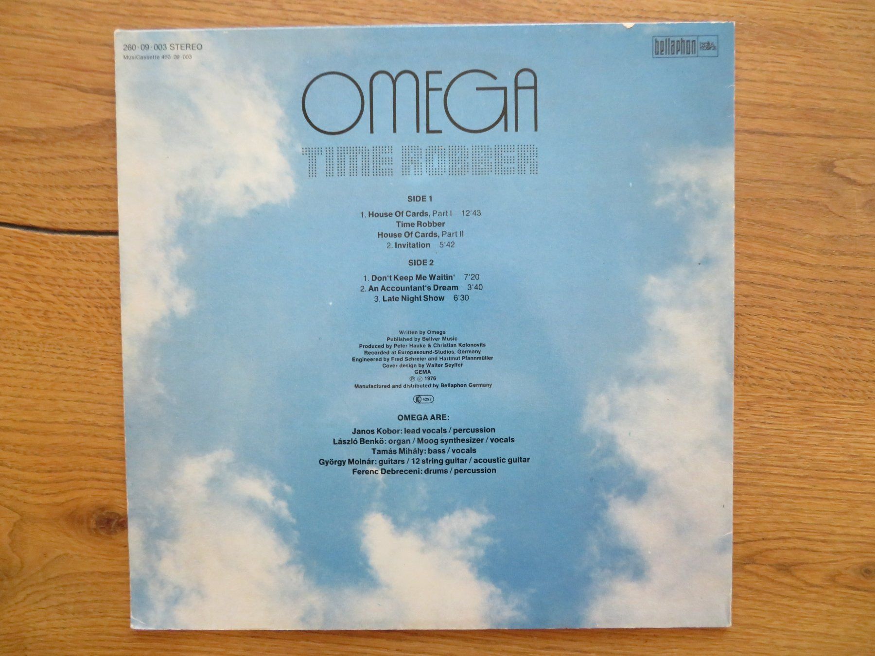 Dischi in vinile: Omega - Time Robber LP Vinyl Platte – Nuovo (secondo la descrizione) da Zürich venduto da max_cp5f 1