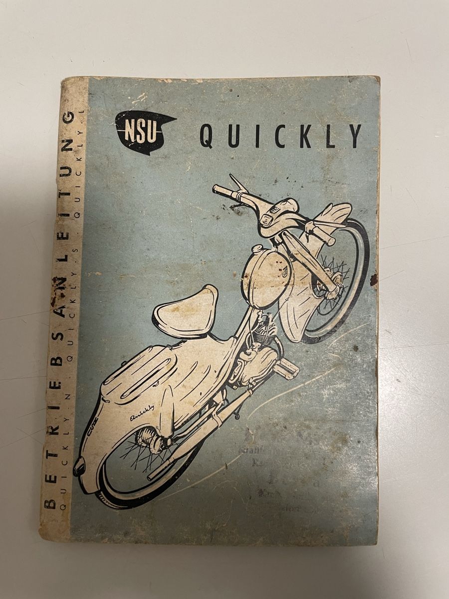 Libri: NSU Quickly Betriebsanleitung – Usato da Basel venduto da kiba78